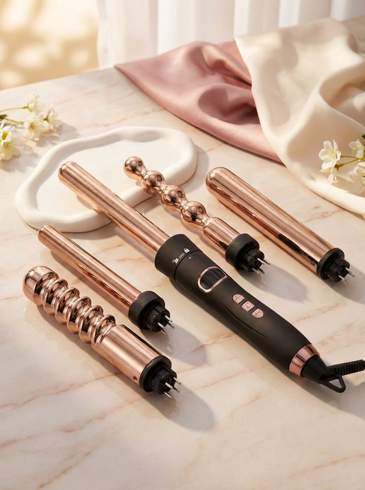 CurlFlow 5‑in‑1 Krultang Set