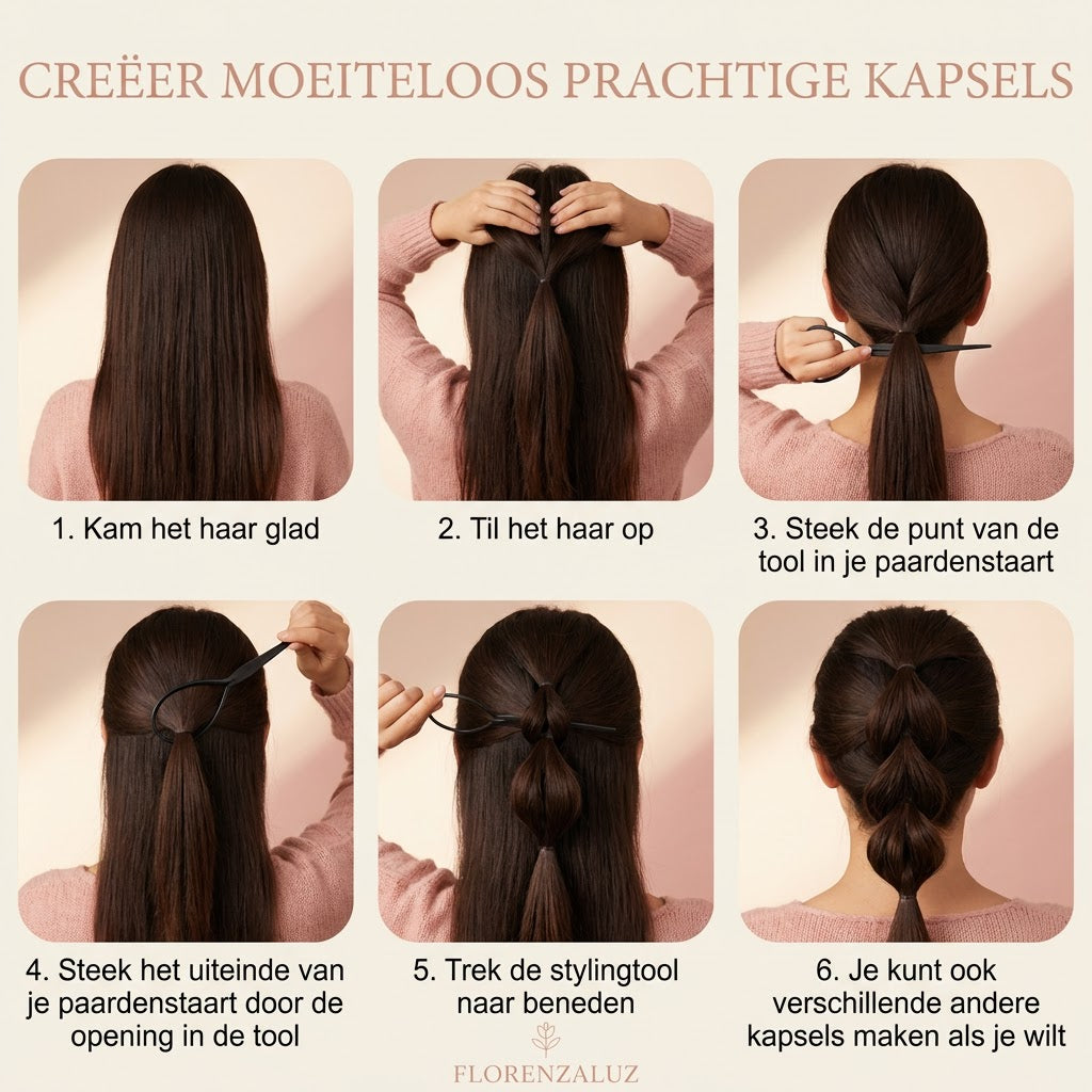 6-delige Haarstyling Set