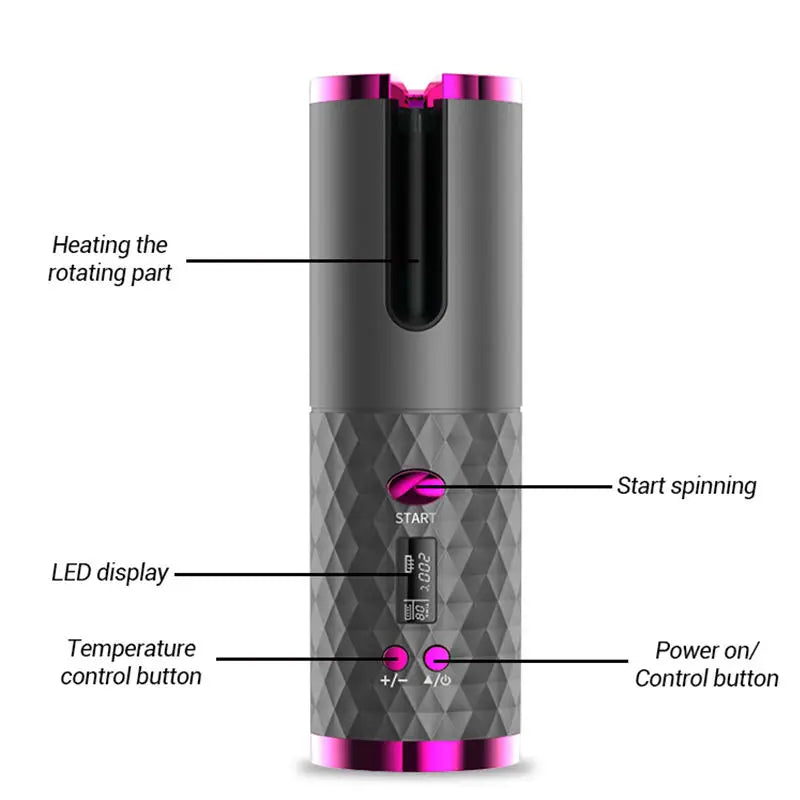 EasyFlow Draadloze krultang