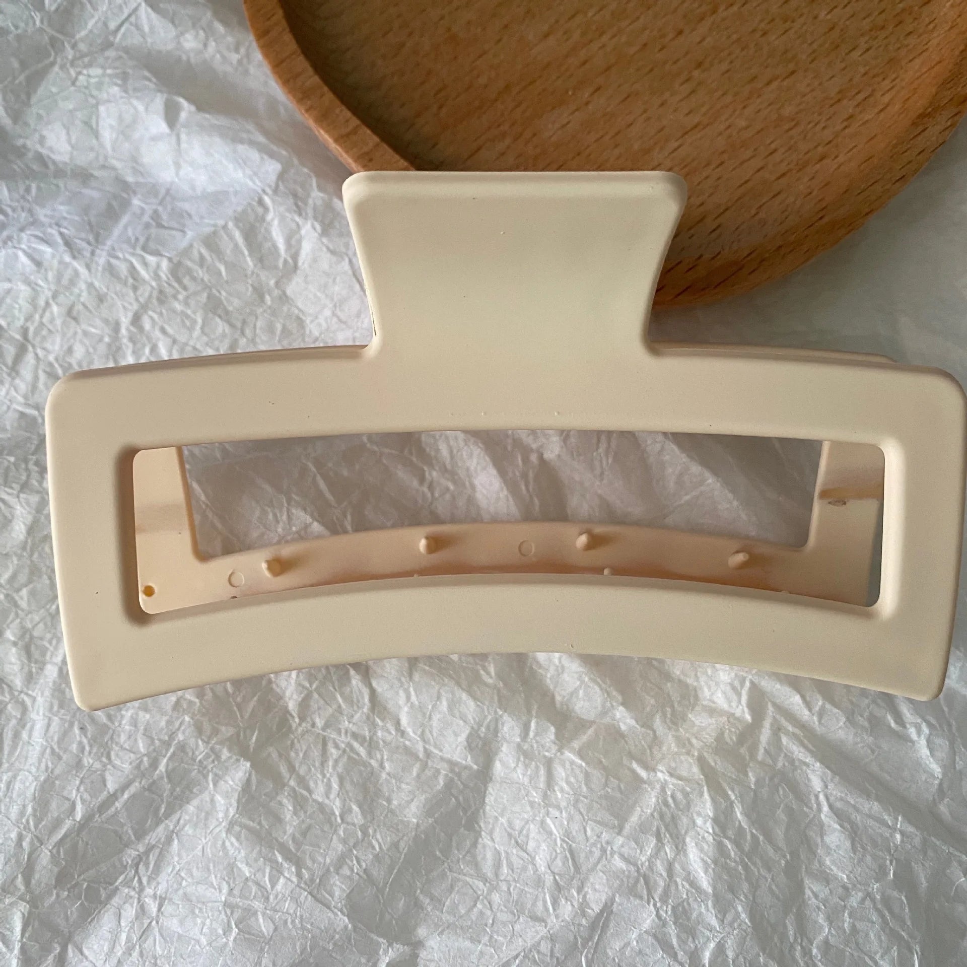 Haarclip Zwart Vierkant