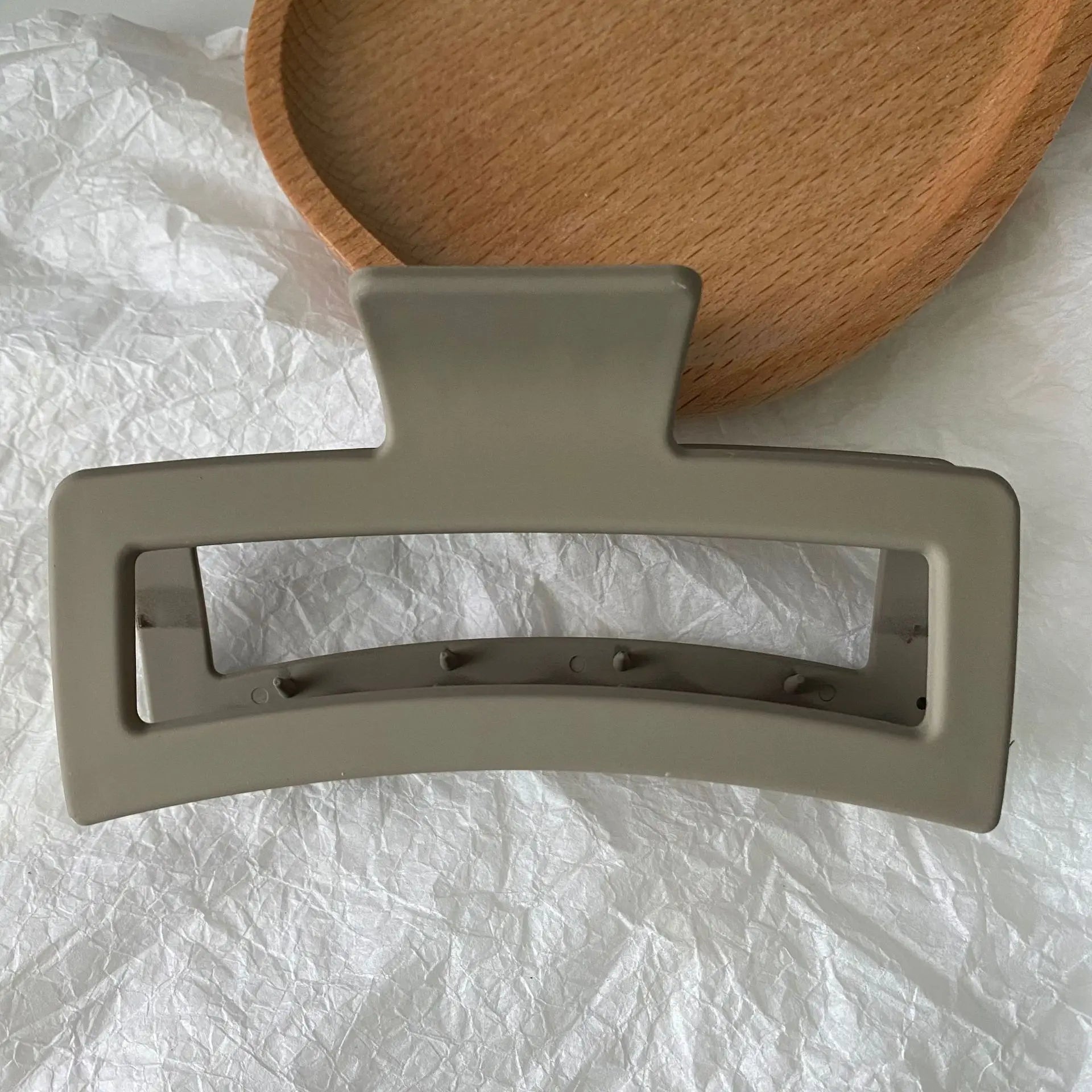 Haarclip Zwart Vierkant