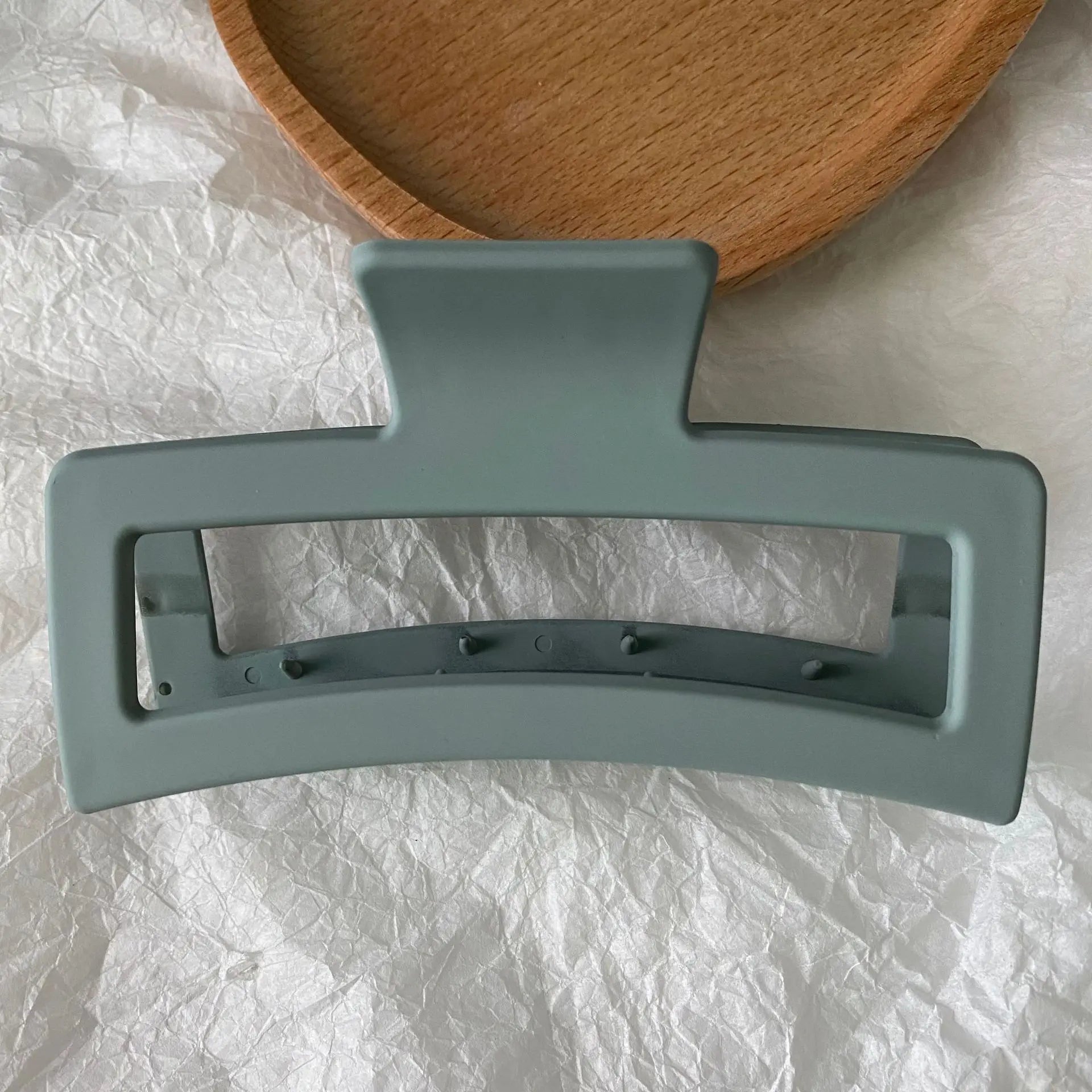 Haarclip Zwart Vierkant