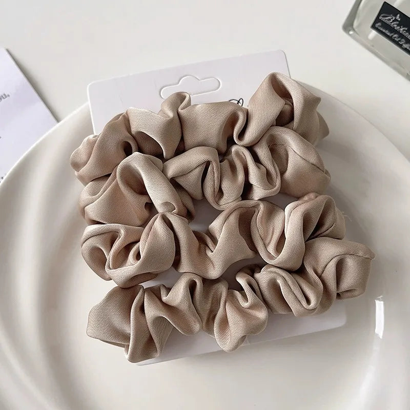 Scrunchies Set Satijn