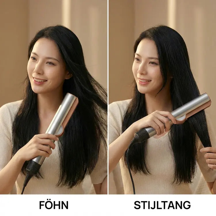 AirFlow 2-in-1 Föhn & Stijltang